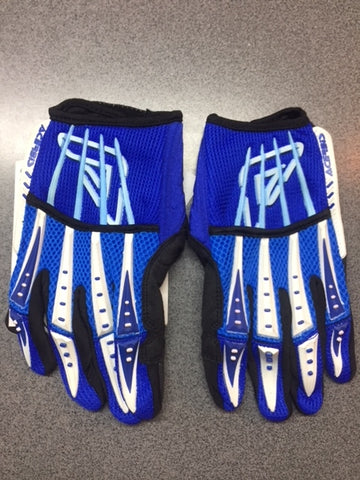 ACERBIS IMPACT GLOVES BLUE SMALL