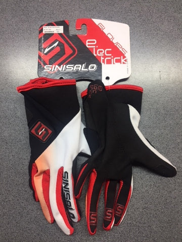 SINISALO SMX E.LECT KIDS GLOVES RED